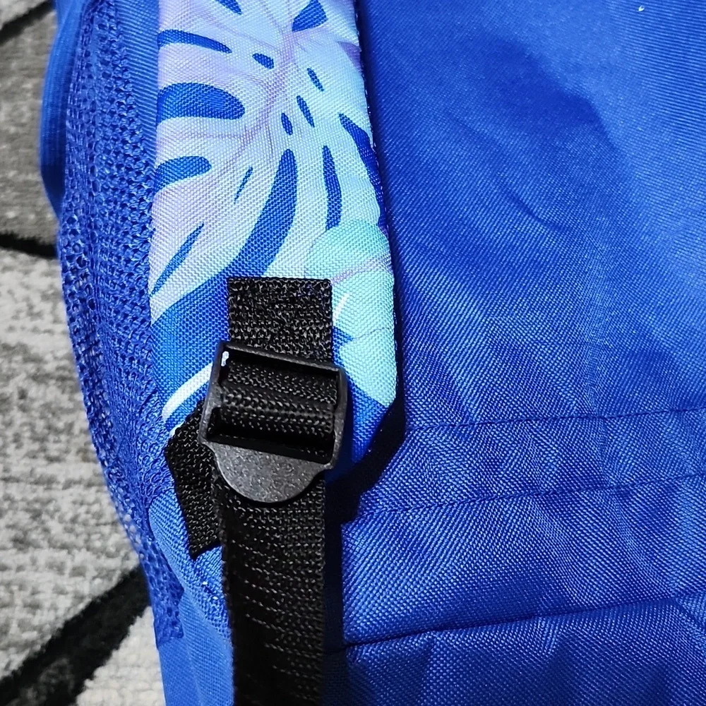 BUD LIGHT BLUE TROPICAL 24-CAN PADDED SOFTSIDE INSULATED COOLER BACKPACK UNISEX